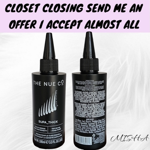 GIFTED The Nue Co. SUPA_THICK Hair Serum NIB - Picture 3 of 10